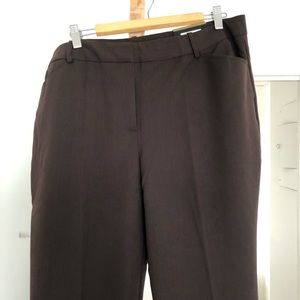 Brown Women’s Tall Trouser Pants